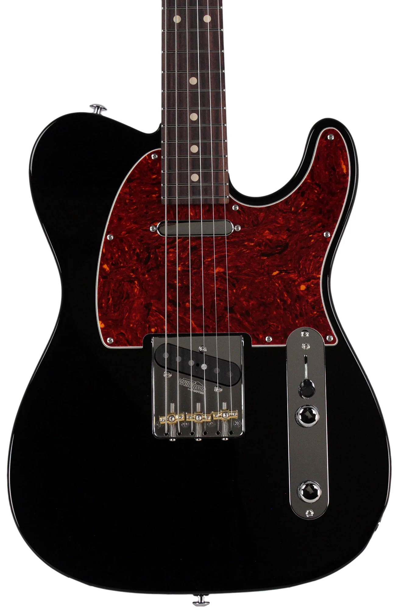 Suhr Select Classic T Guitar, Roasted Neck, Black, Rosewood - Image 6