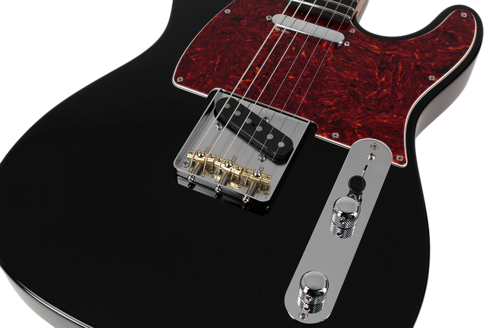 Suhr Select Classic T Guitar, Roasted Neck, Black, Rosewood - Image 3