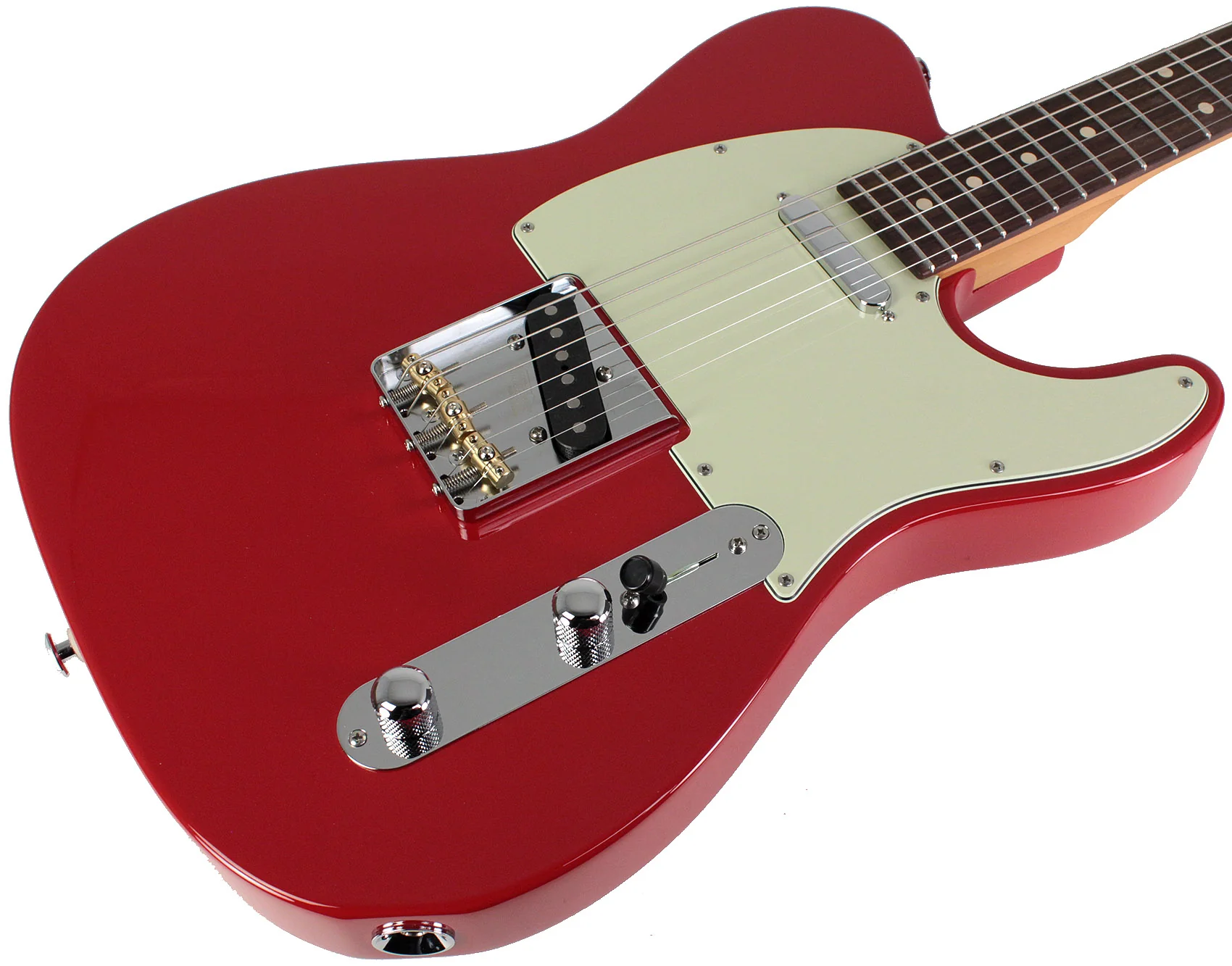 Suhr Select Classic T Guitar, Roasted Neck, Dakota Red, Rosewood - Image 2