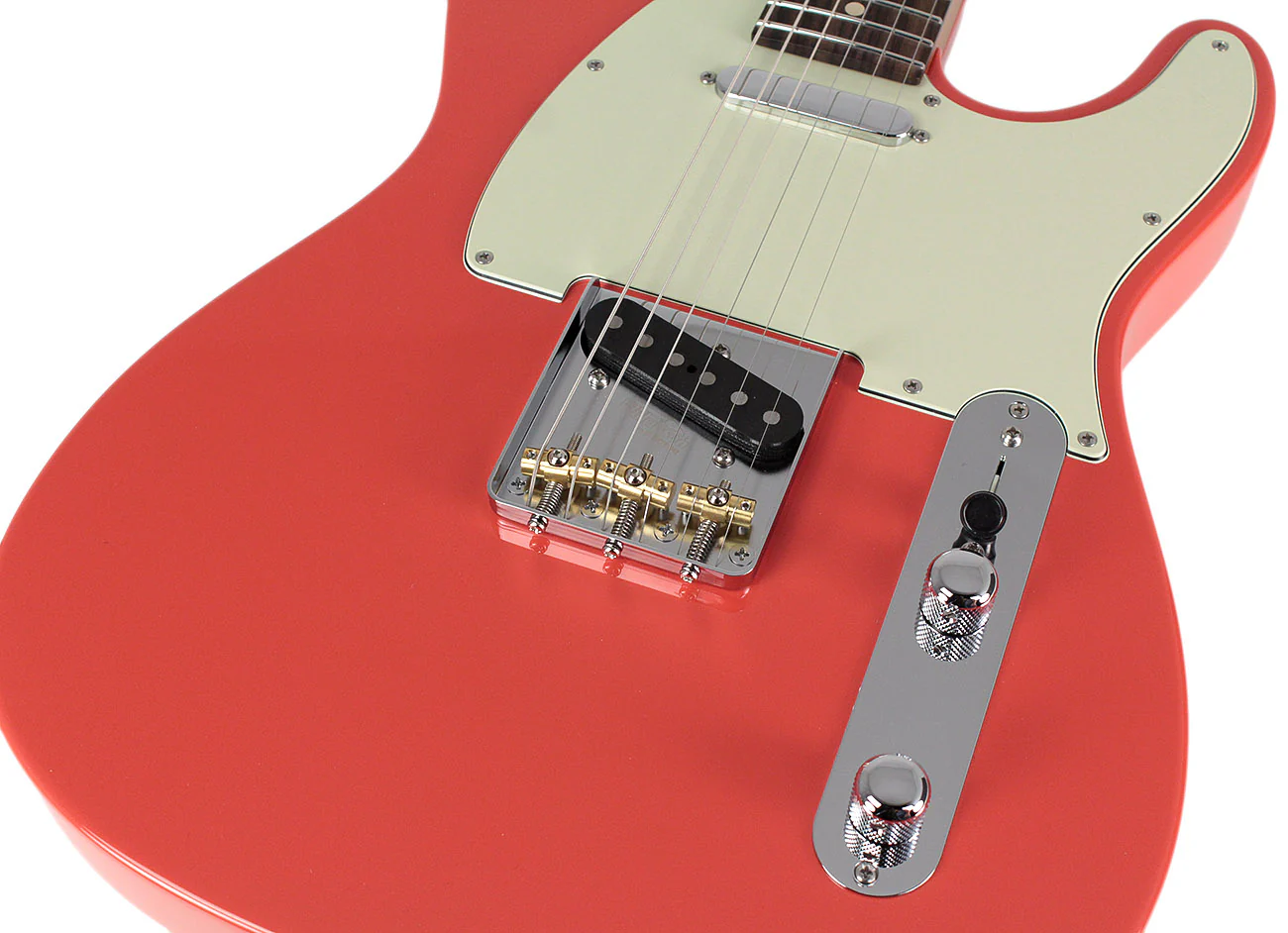 Suhr Select Classic T Guitar, Roasted Neck, Fiesta Red, Rosewood - Image 3