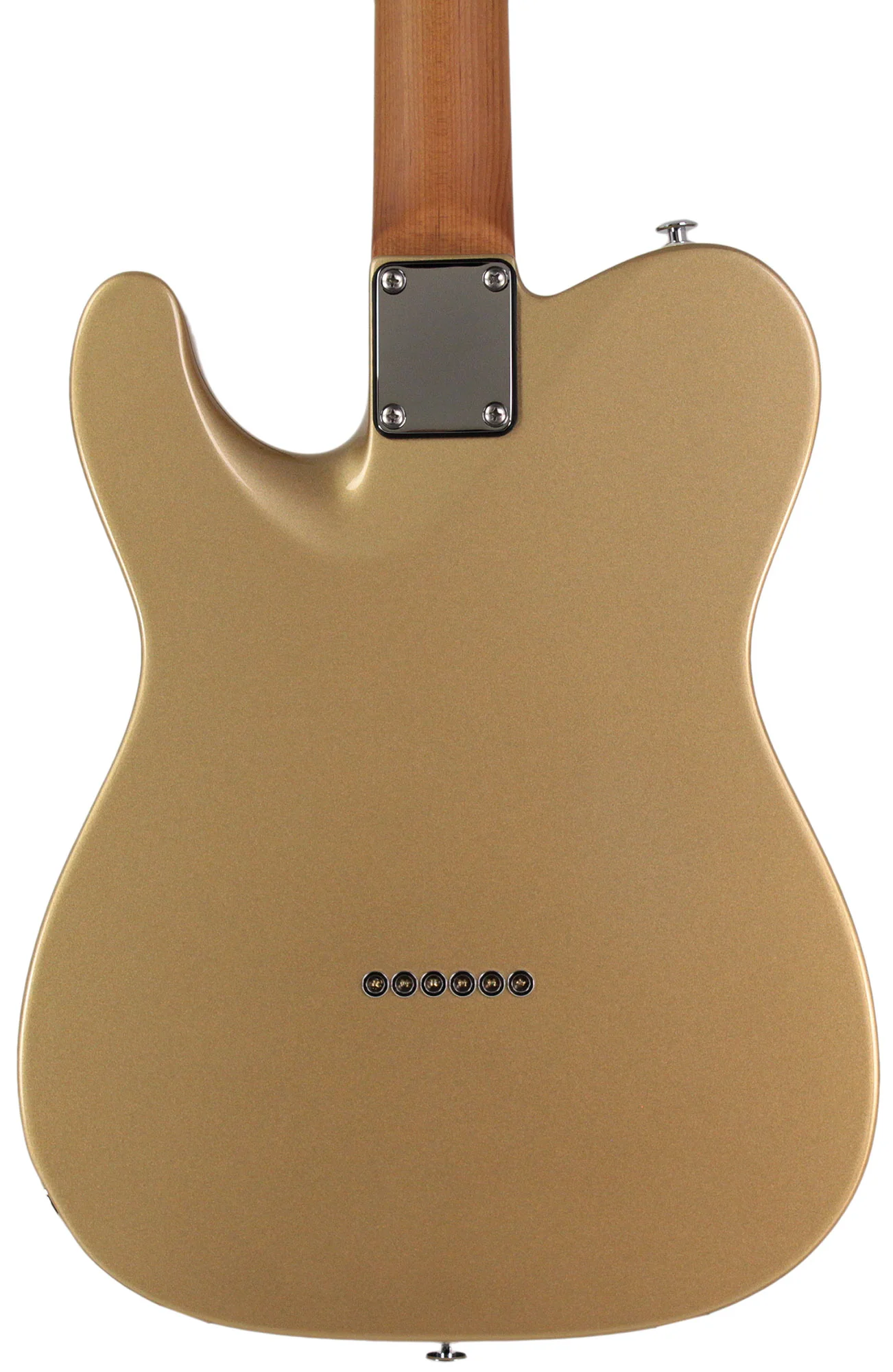 Suhr Select Classic T Guitar, Roasted Neck, Gold, Rosewood - Image 5