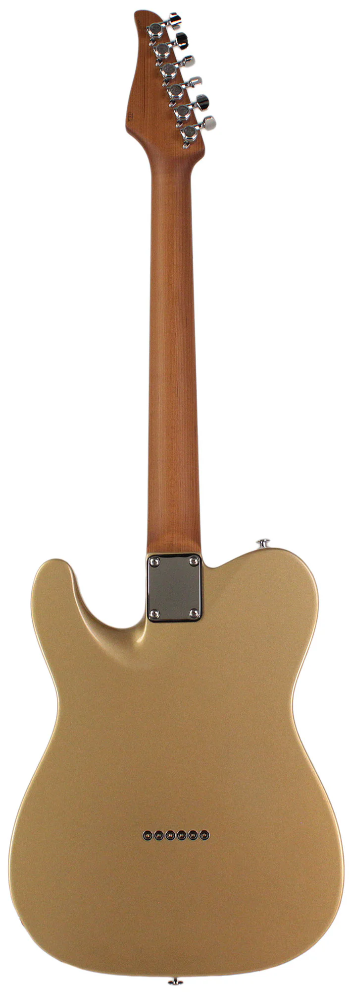 Suhr Select Classic T Guitar, Roasted Neck, Gold, Rosewood - Image 7