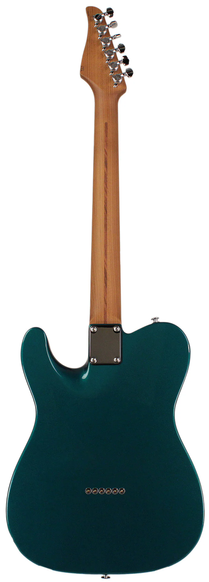 Suhr Select Classic T Guitar, Roasted Neck, Ocean Turquoise, Maple - Image 7