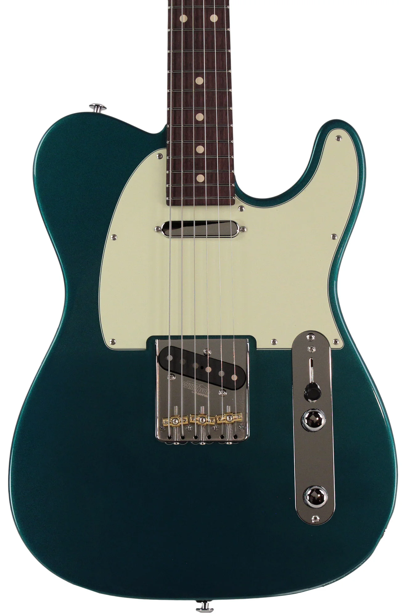 Suhr Select Classic T Guitar, Roasted Neck, Ocean Turquoise, Rosewood - Image 6