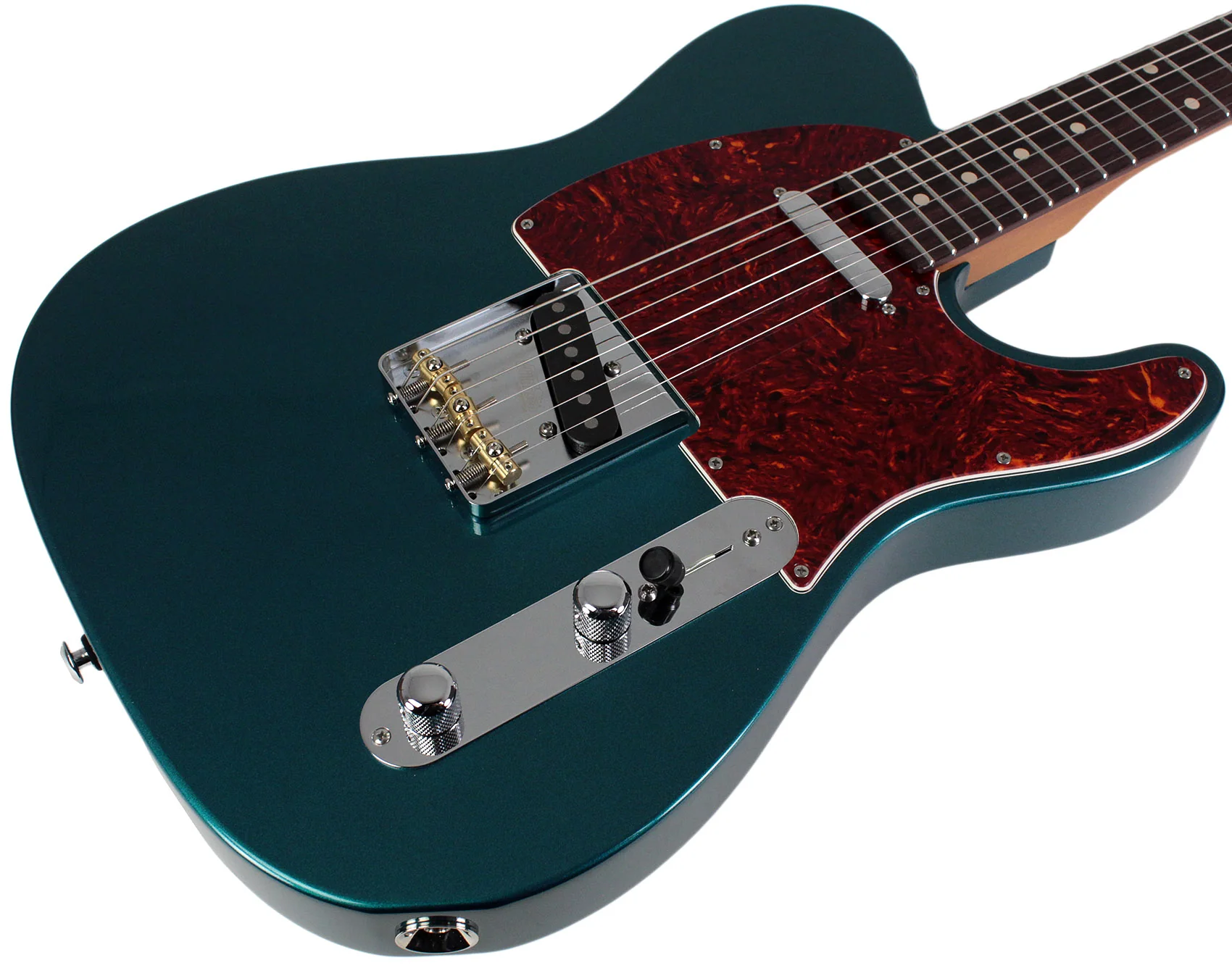 Suhr Select Classic T Guitar, Roasted Neck, Ocean Turquoise, Rosewood - Image 2