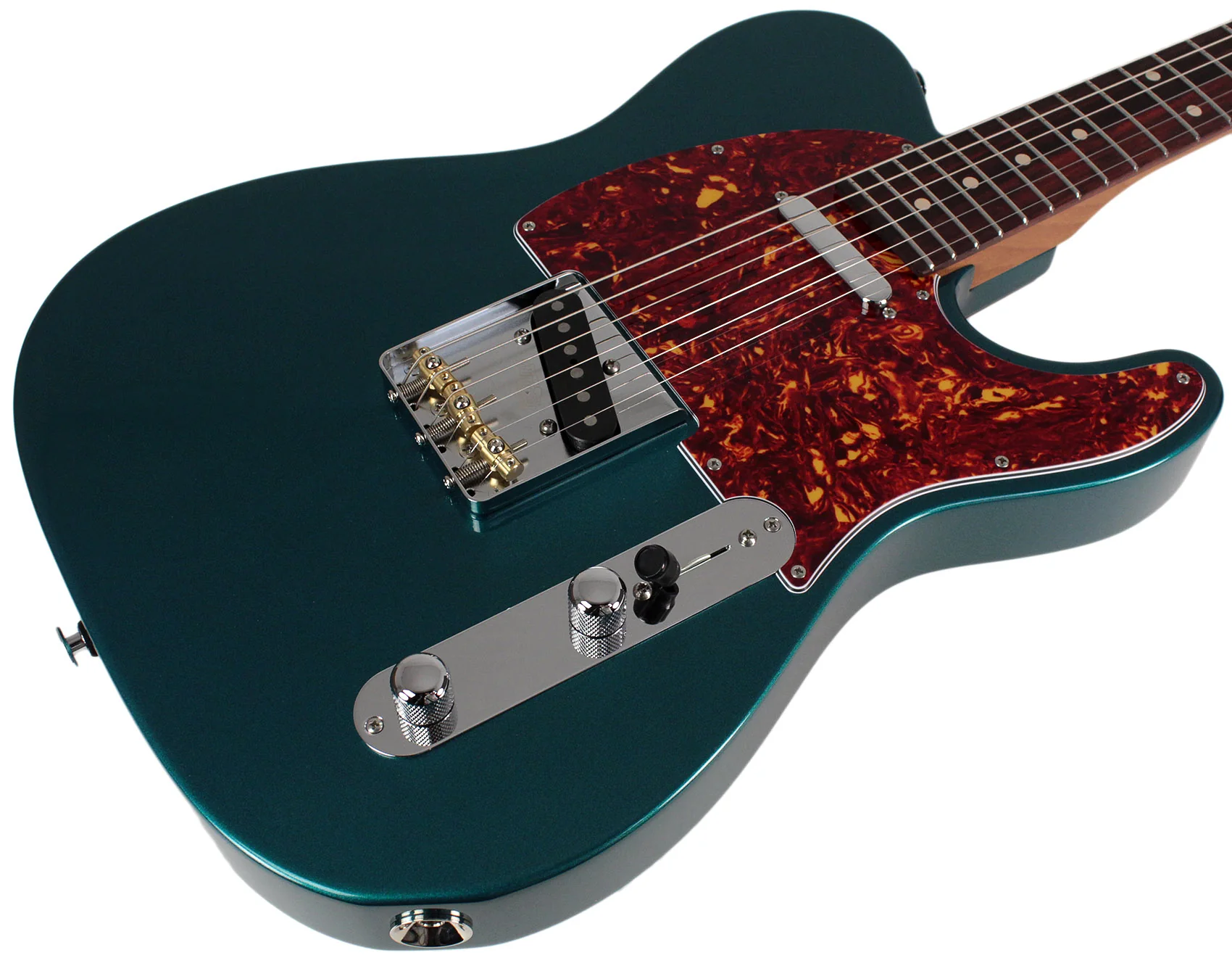 Suhr Select Classic T Guitar, Roasted Neck, Ocean Turquoise, Rosewood - Image 2