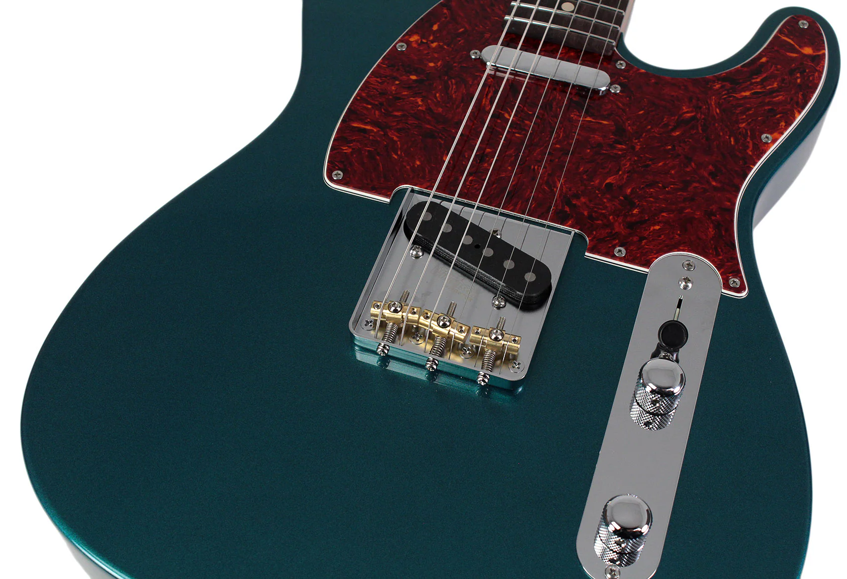 Suhr Select Classic T Guitar, Roasted Neck, Ocean Turquoise, Rosewood - Image 3
