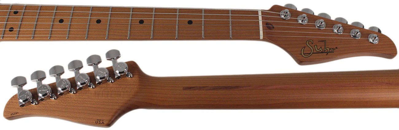 Suhr Select Classic T Guitar, Roasted Neck, Olympic White, Maple - Image 5
