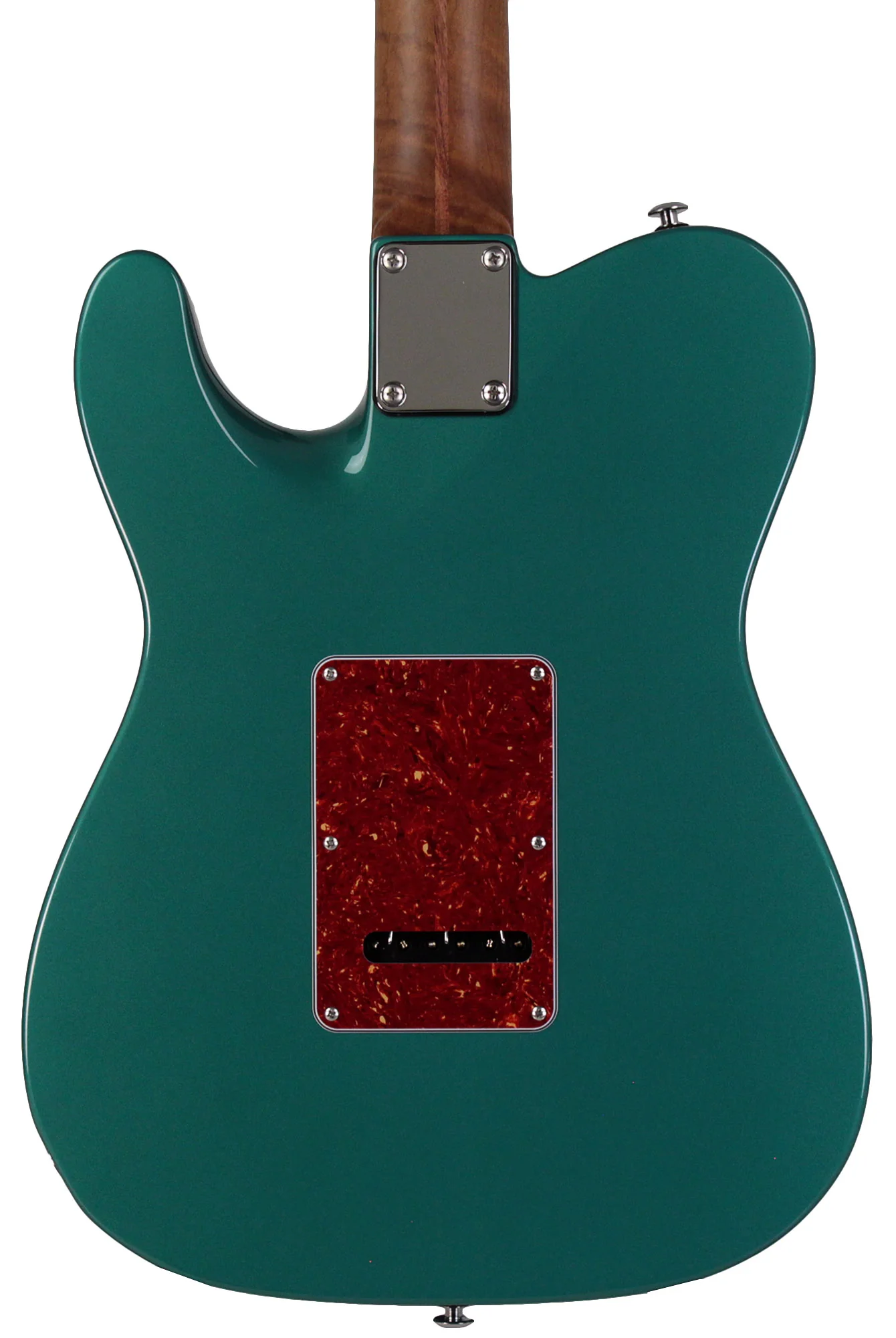 Suhr Select Classic T HH Guitar, Roasted Flamed Neck, Sherwood Green Metallic - Image 7