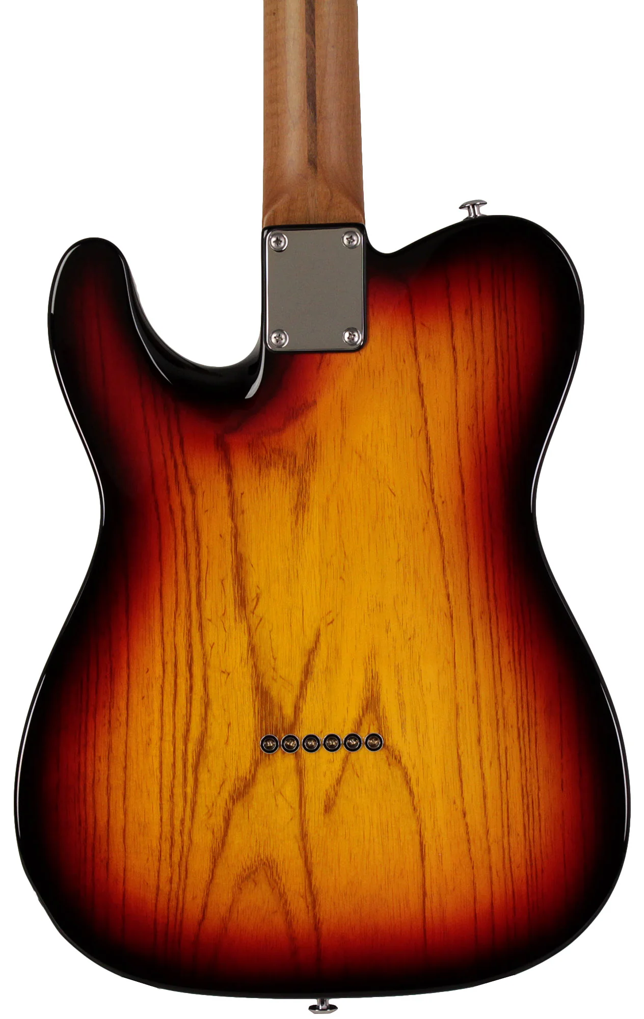 Suhr Select Classic T Roasted, Flamed, Swamp Ash, 3-Tone Burst - Image 5