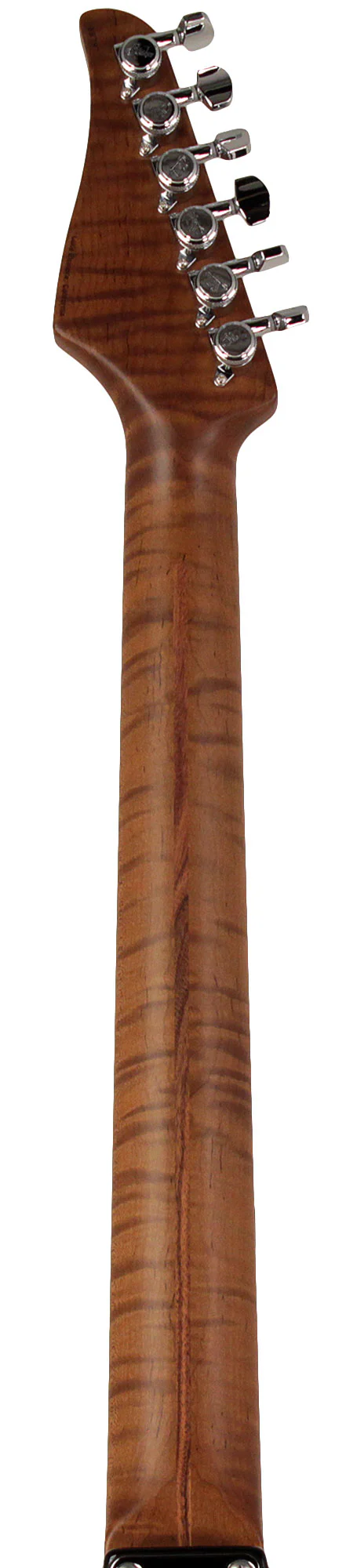 Suhr Select Classic T Roasted, Flamed, Swamp Ash, 3-Tone Burst, Aged Green - Image 5