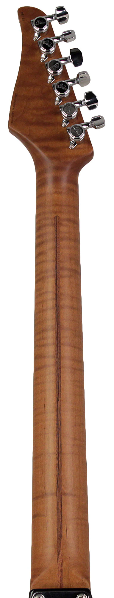 Suhr Select Classic T Roasted, Flamed, Swamp Ash, Black - Image 5