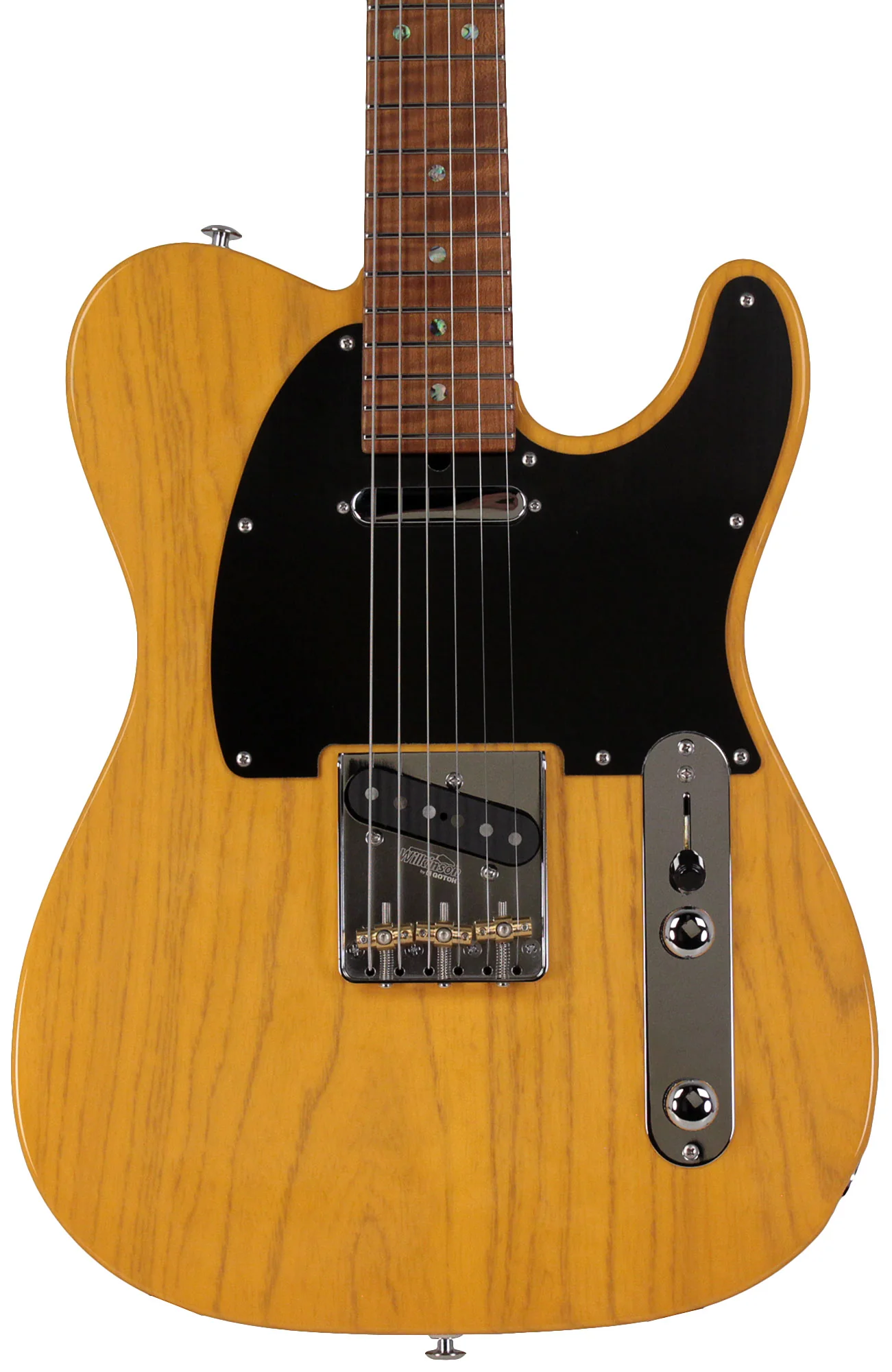 Suhr Select Classic T Roasted, Flamed, Swamp Ash, Butterscotch Blonde - Image 6