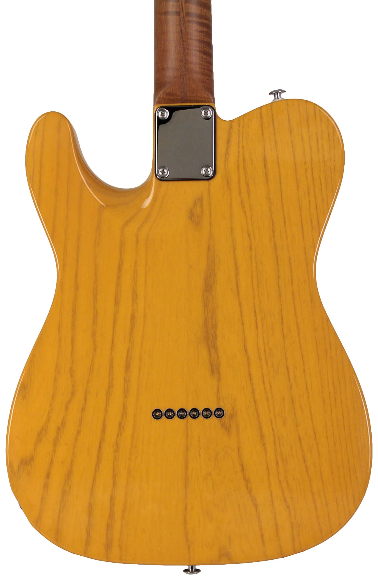 Suhr Select Classic T Roasted, Flamed, Swamp Ash, Butterscotch Blonde - Image 7