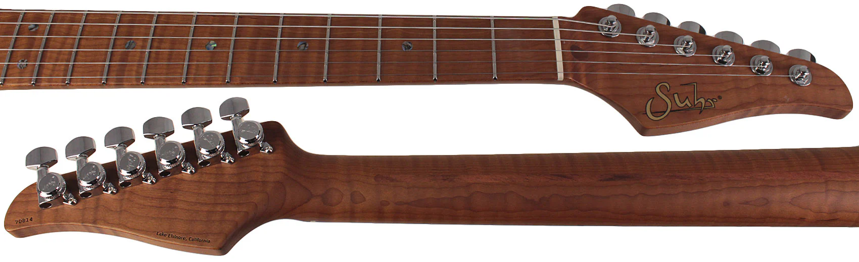 Suhr Select Classic T Roasted, Flamed, Swamp Ash, Butterscotch Blonde, Hardshell - Image 8