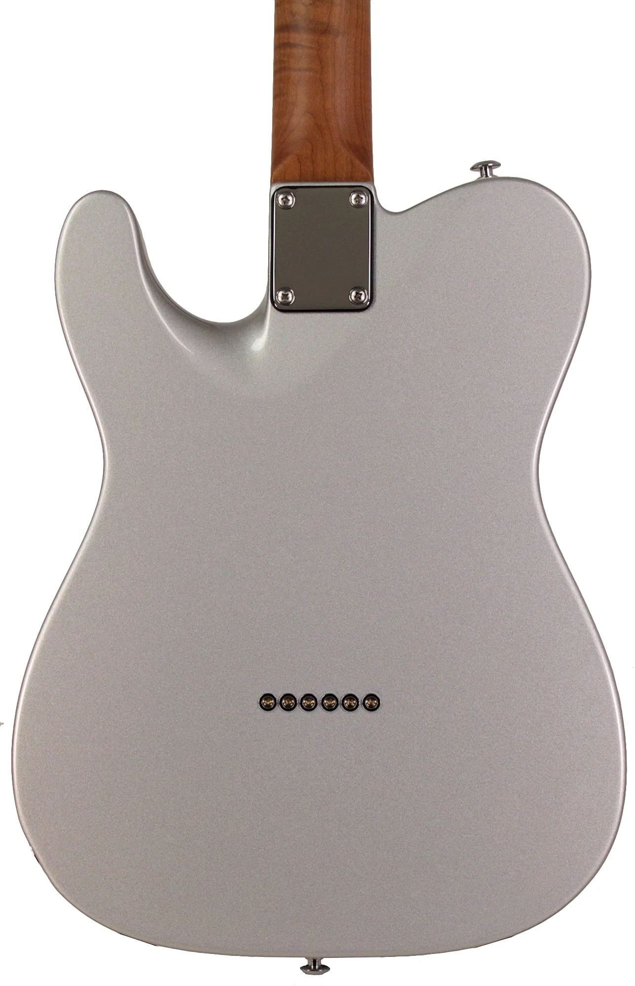 Suhr Select Classic T Roasted, Flamed, Swamp Ash, Firemist Silver Metallic, Rosewood - Image 7