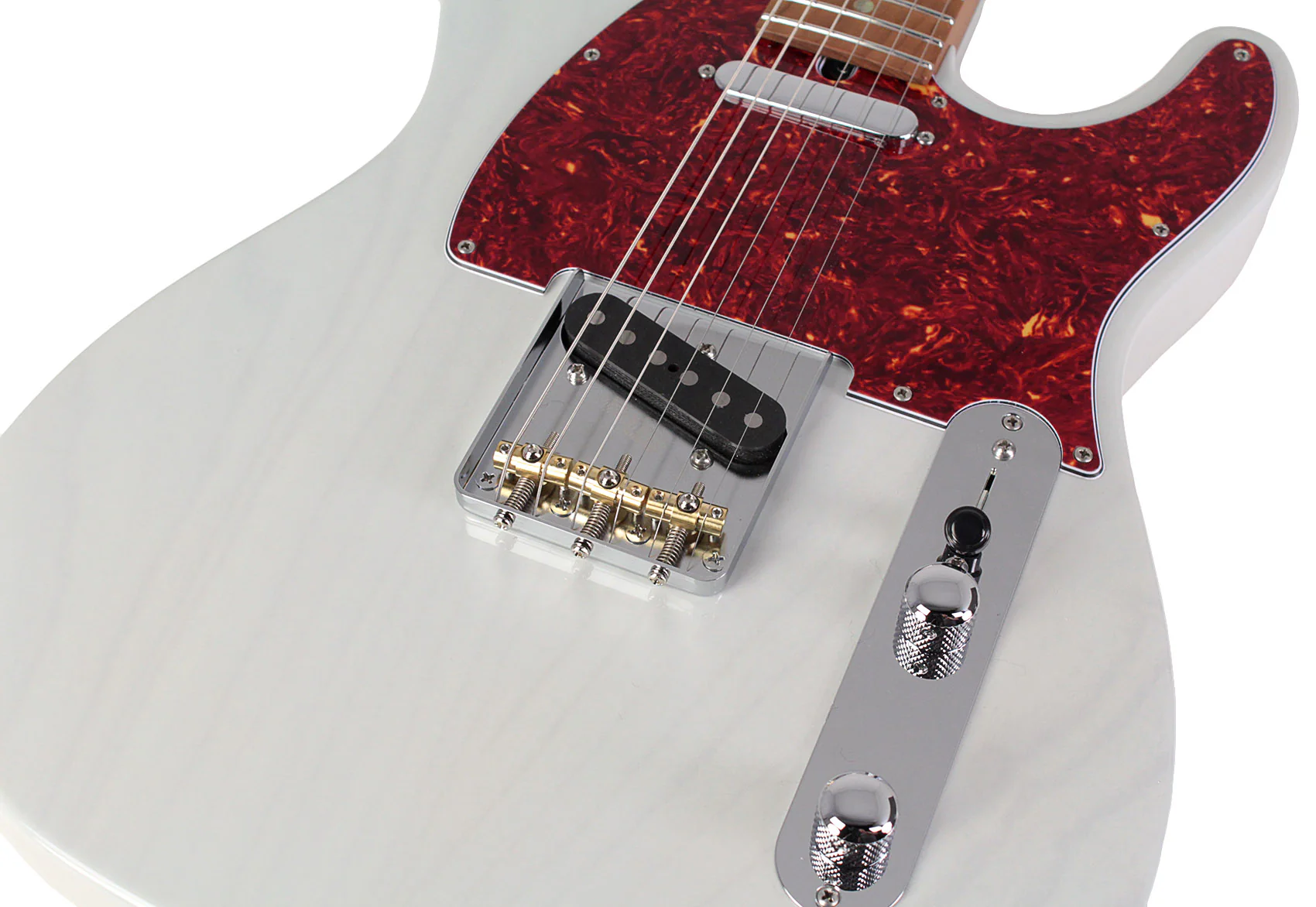 Suhr Select Classic T Roasted, Flamed, Swamp Ash, Trans Sonic Blue, Hardshell - Image 3