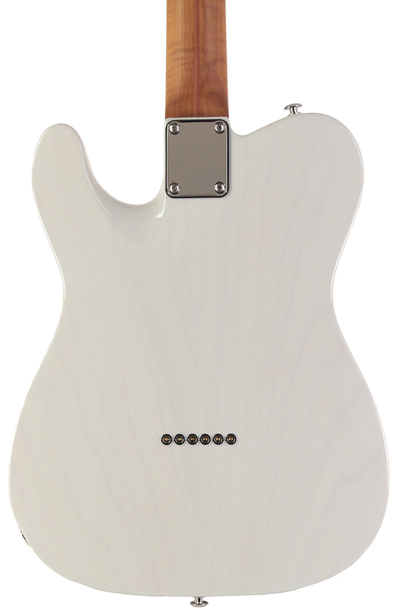 Suhr Select Classic T Roasted, Flamed, Swamp Ash, Trans Sonic Blue, Hardshell - Image 5