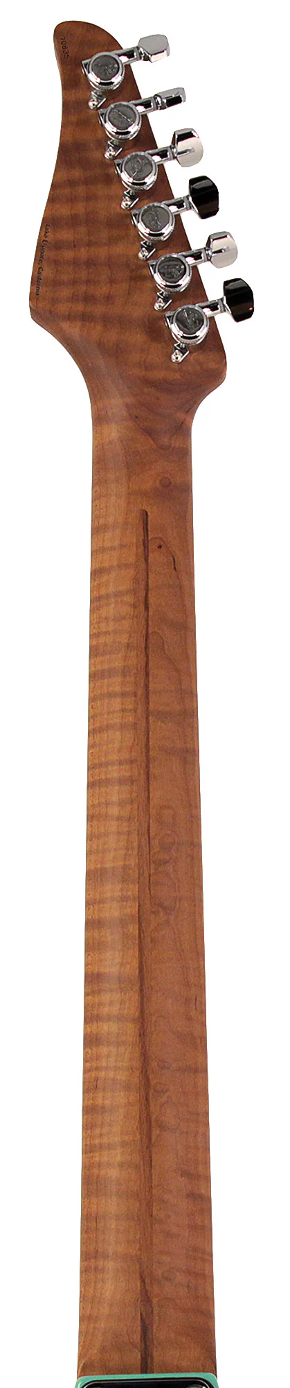 Suhr Select Classic T Roasted, Flamed, Swamp Ash, Trans Surf Green, Hardshell - Image 5