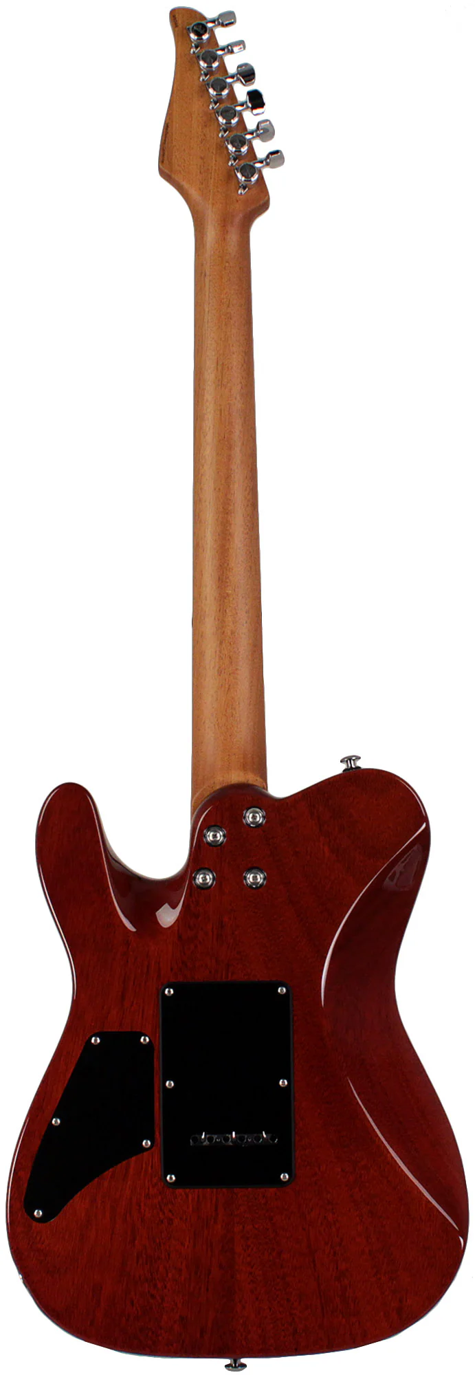 Suhr Select Modern T Mahogany Guitar, Faded Trans Green Burst - Image 7