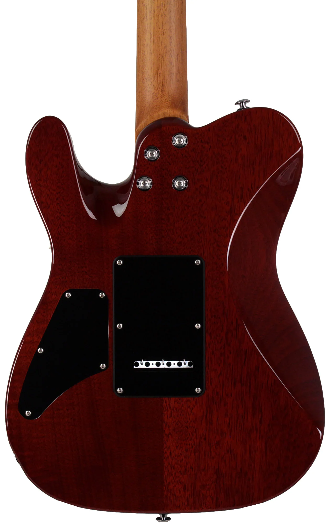 Suhr Select Modern T Mahogany Guitar, Natural Burl - Image 6