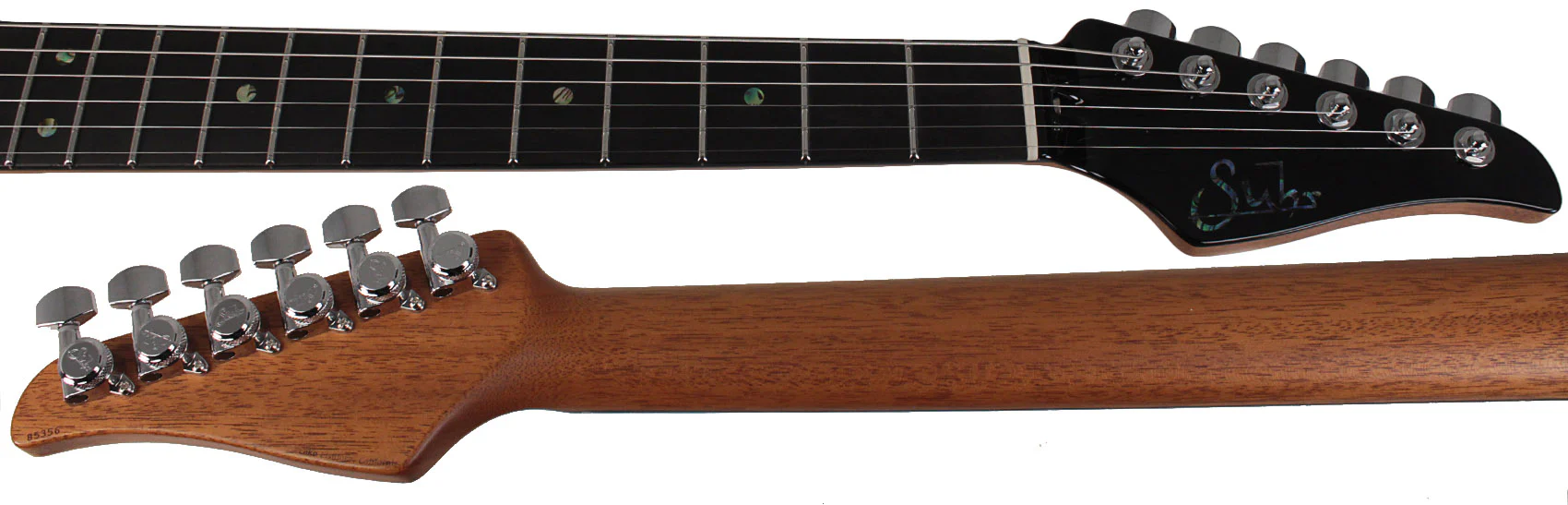 Suhr Select Modern T Mahogany Guitar, Natural Burl - Image 9