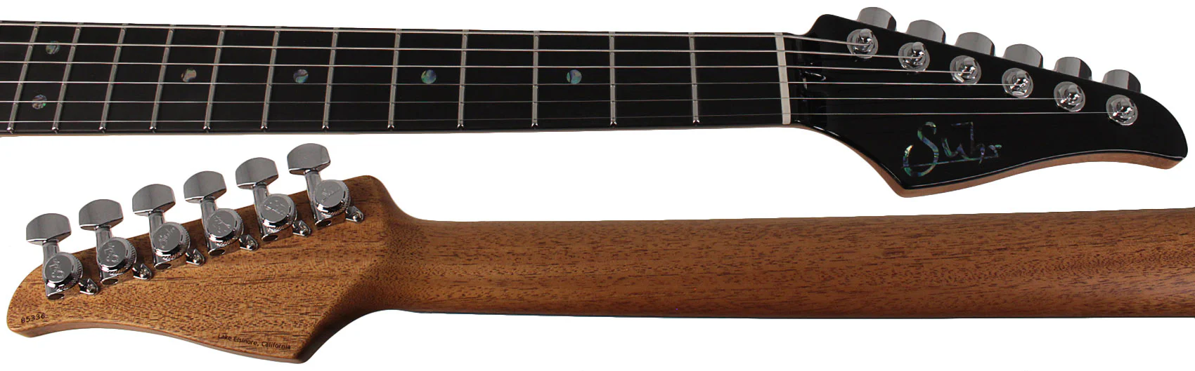 Suhr Select Modern T Mahogany Guitar, Tea Burst - Image 8