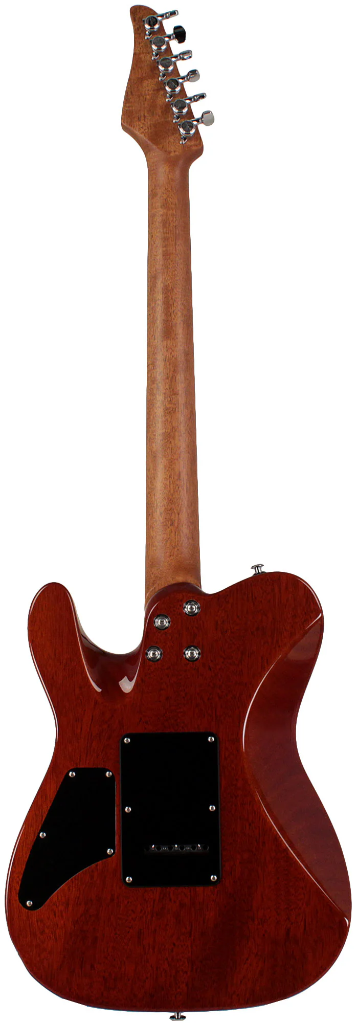 Suhr Select Modern T Mahogany Guitar, Trans Blue Denim Slate - Image 7