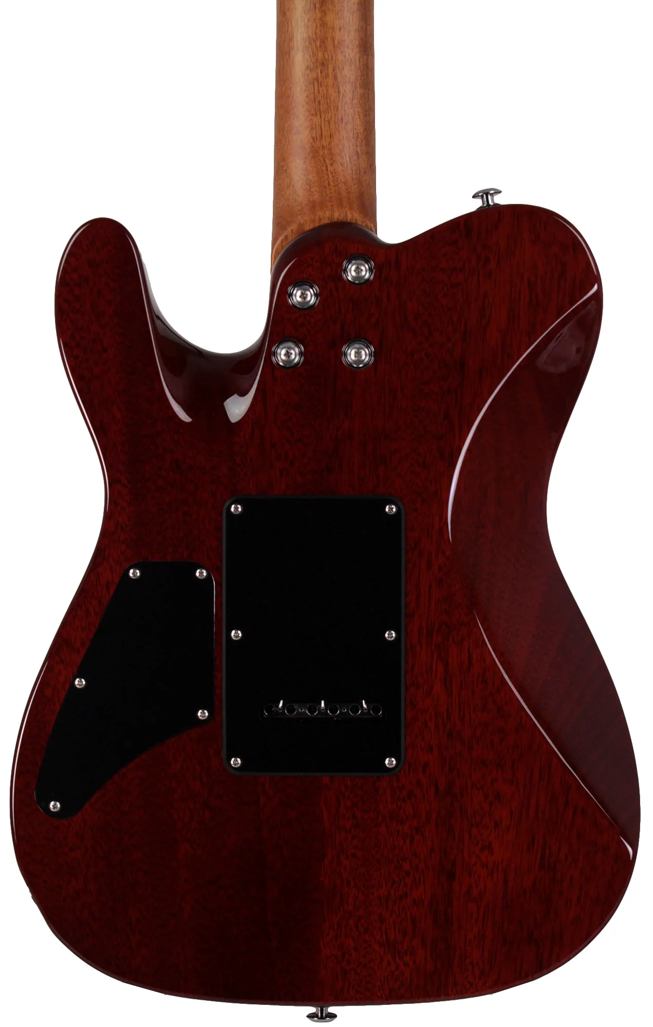 Suhr Select Modern T Mahogany Guitar, Trans Purple Burst - Image 6