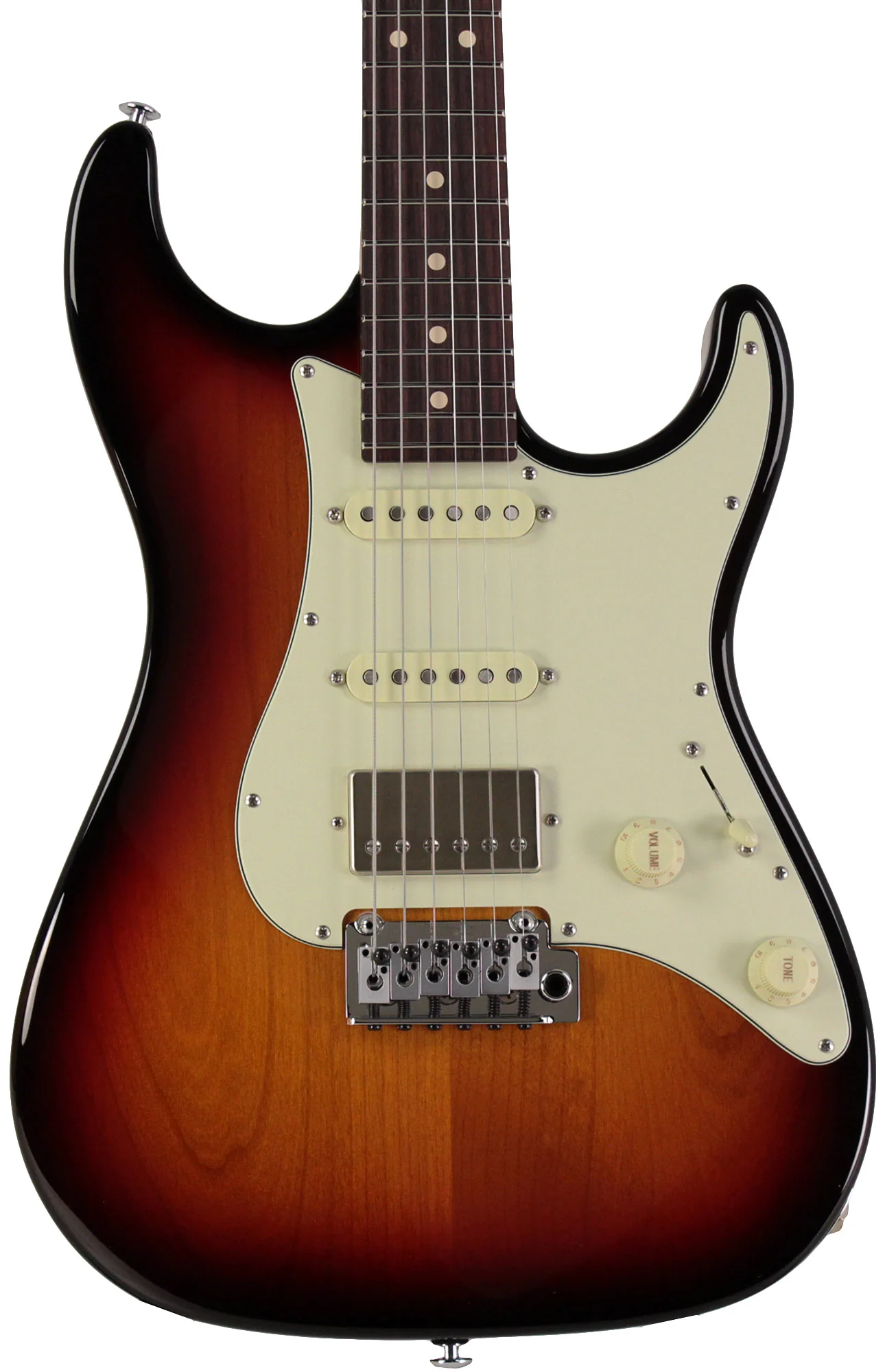 Suhr Select Standard Guitar, Roasted Neck, 3-Tone Burst - Image 6