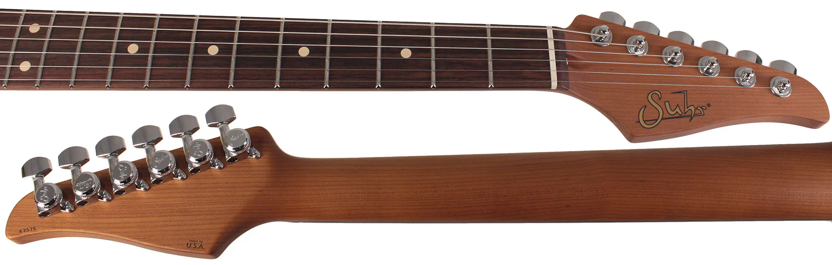 Suhr Select Standard Guitar, Roasted Neck, 3-Tone Burst - Image 8