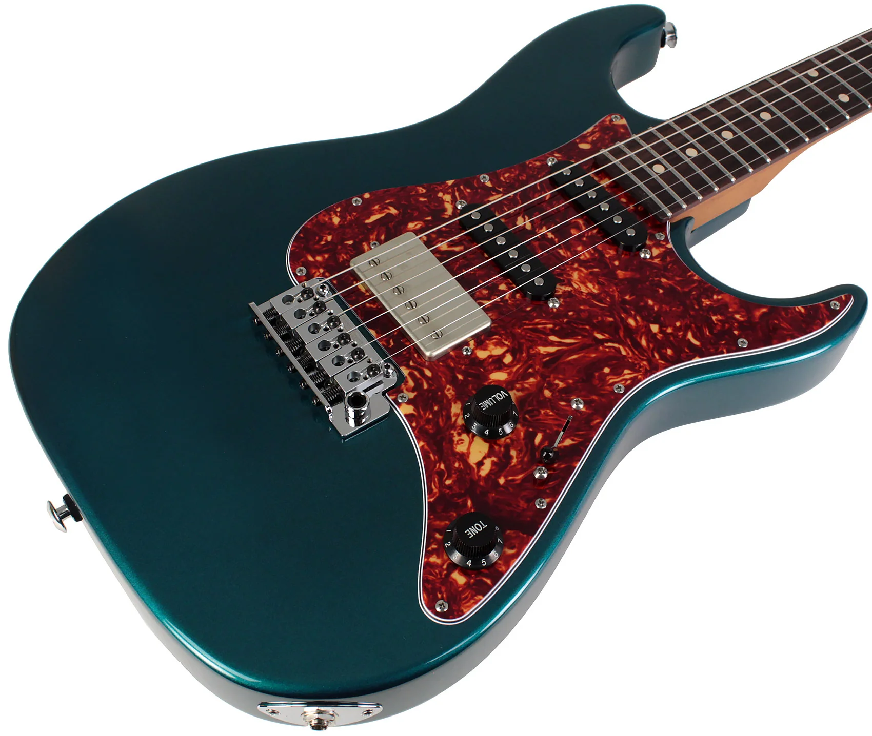 Suhr Select Standard Guitar, Roasted Neck, Ocean Turquoise Metallic - Image 2