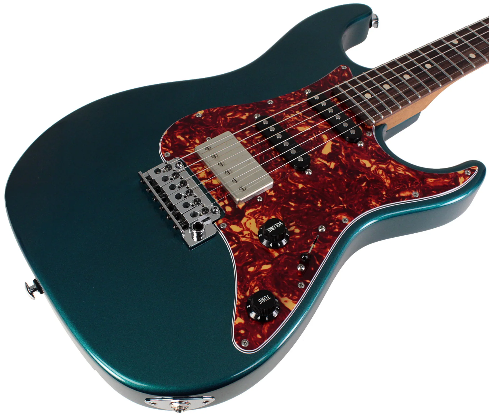 Suhr Select Standard Guitar, Roasted Neck, Ocean Turquoise Metallic - Image 2