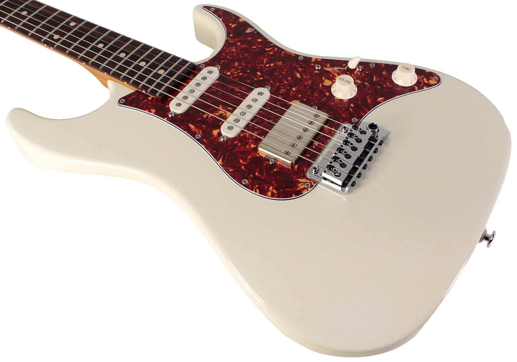 Suhr Select Standard Guitar, Roasted Neck, Olympic White - Image 4