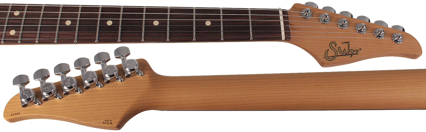 Suhr Select Standard Guitar, Roasted Neck, Olympic White - Image 8