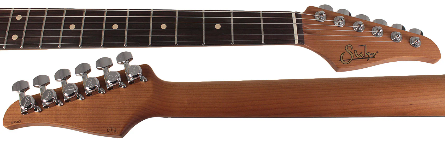 Suhr Select Standard Guitar, Roasted Neck, Olympic White - Image 7