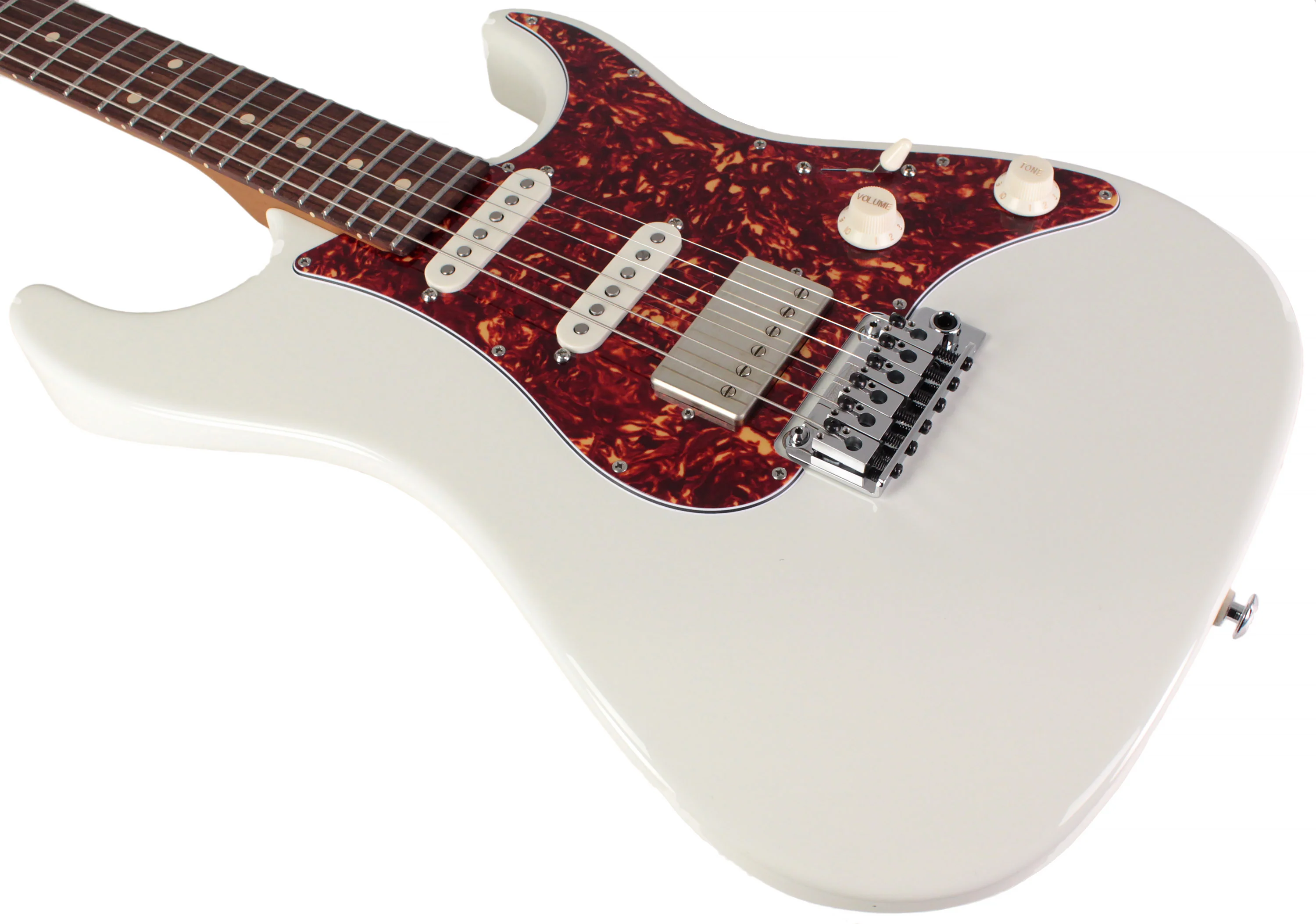 Suhr Select Standard Guitar, Roasted Neck, Olympic White - Image 4