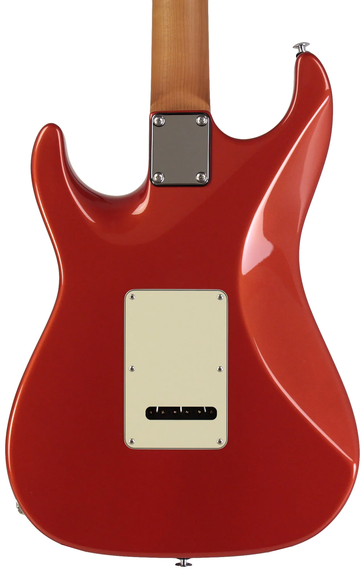 Suhr Select Standard Guitar, Roasted Neck, Orange Crush Metallic - Image 5