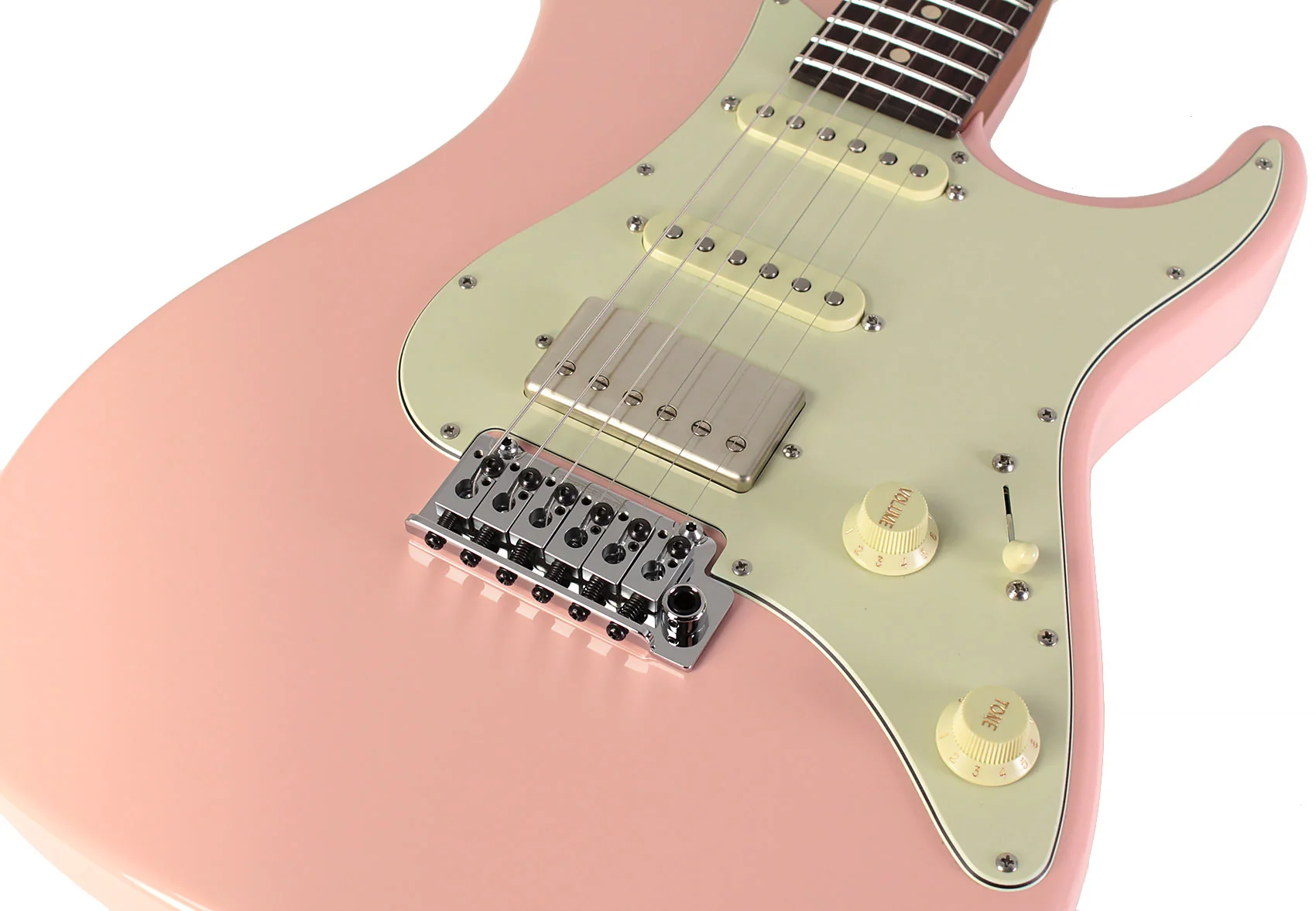 Suhr Select Standard Guitar, Roasted Neck, Shell Pink - Image 3