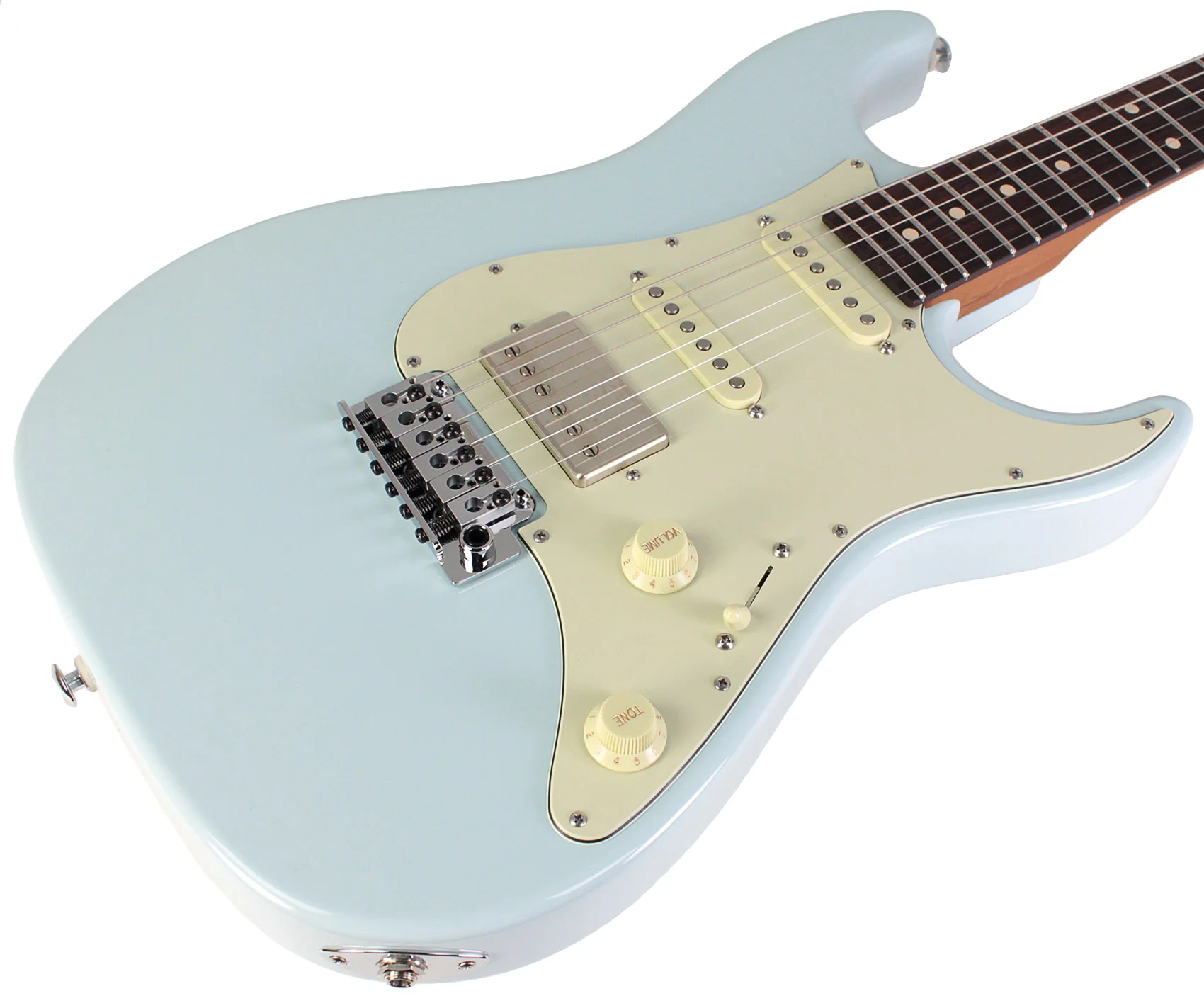 Suhr Select Standard Guitar, Roasted Neck, Sonic Blue - Image 2