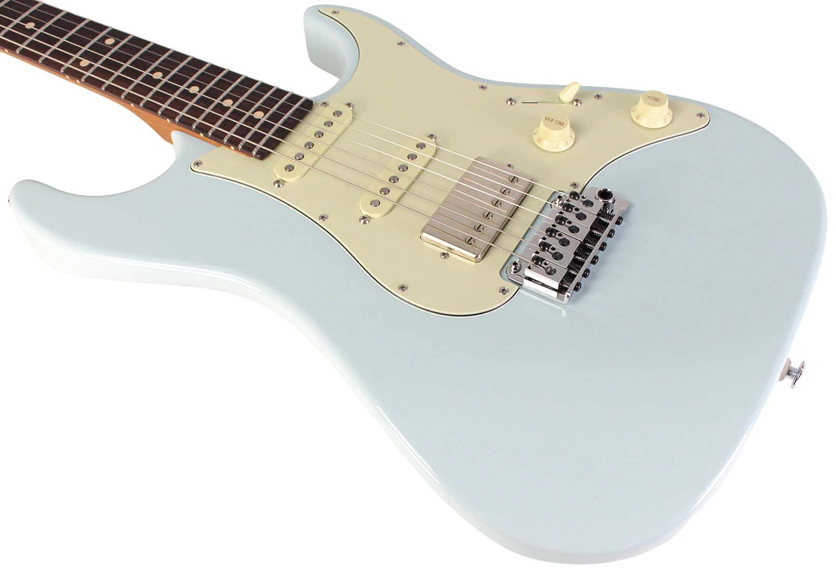 Suhr Select Standard Guitar, Roasted Neck, Sonic Blue - Image 4