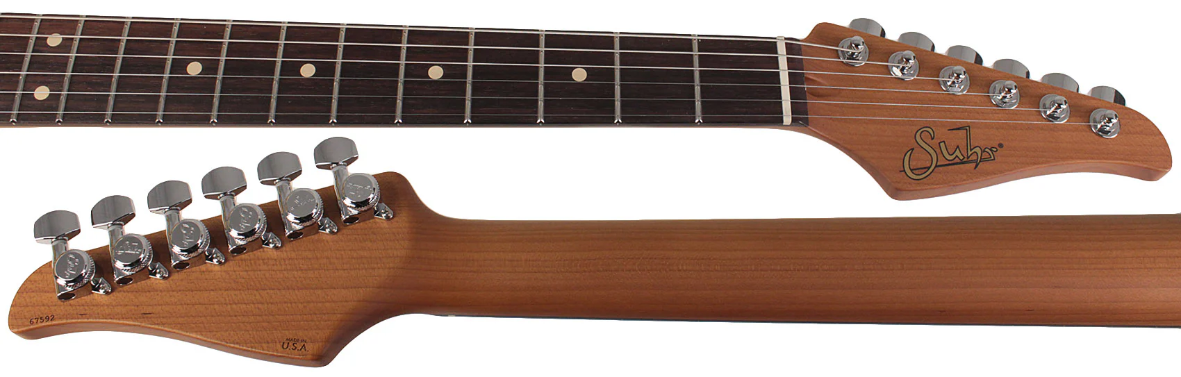Suhr Select Standard Guitar, Roasted Neck, Sonic Blue - Image 8