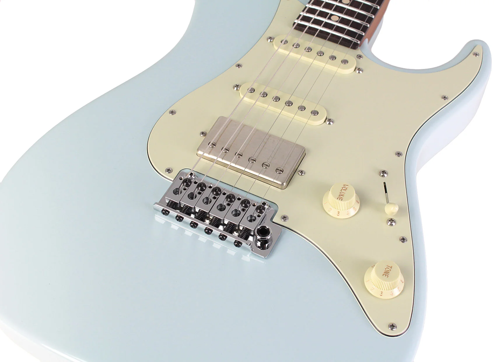 Suhr Select Standard Guitar, Roasted Neck, Sonic Blue - Image 3