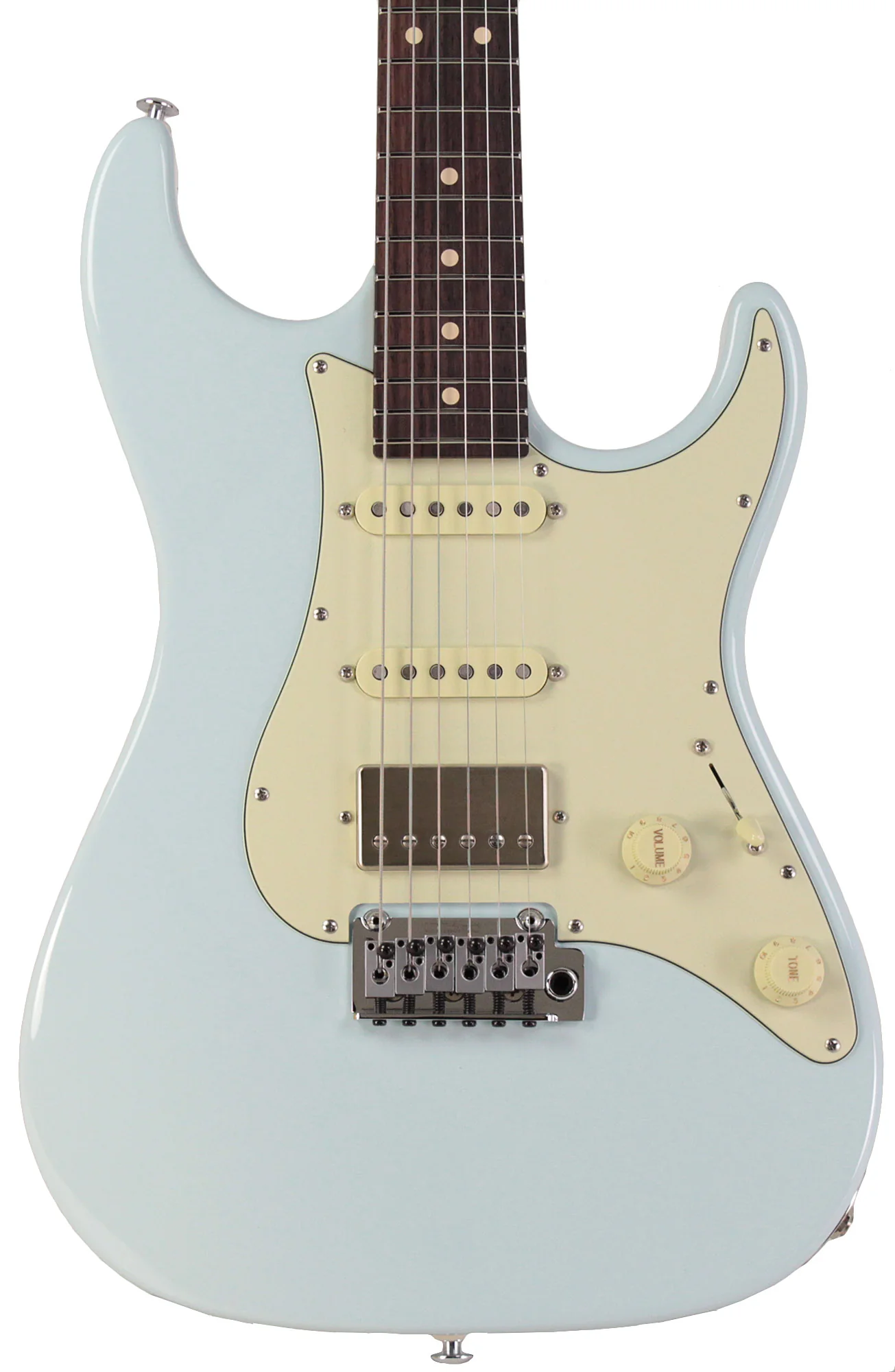 Suhr Select Standard Guitar, Roasted Neck, Sonic Blue - Image 5