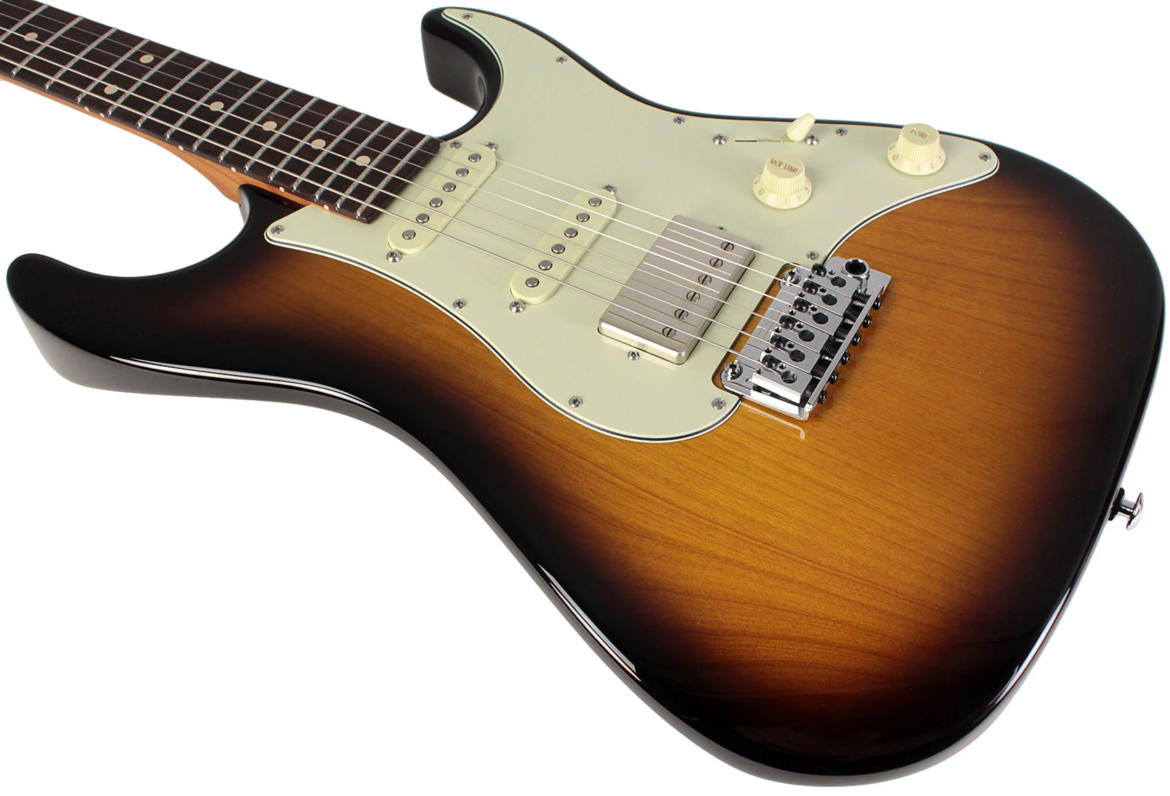 Suhr Select Standard Guitar, Roasted Neck, Tobacco Burst - Image 4
