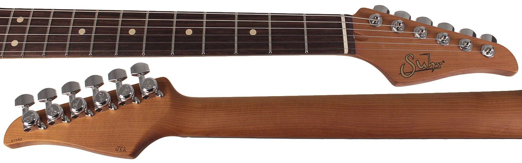 Suhr Select Standard Guitar, Roasted Neck, Tobacco Burst - Image 8