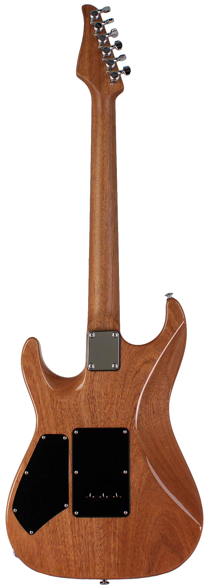 Suhr Select Standard Mahogany Guitar, Burl Natural Burst - Image 7