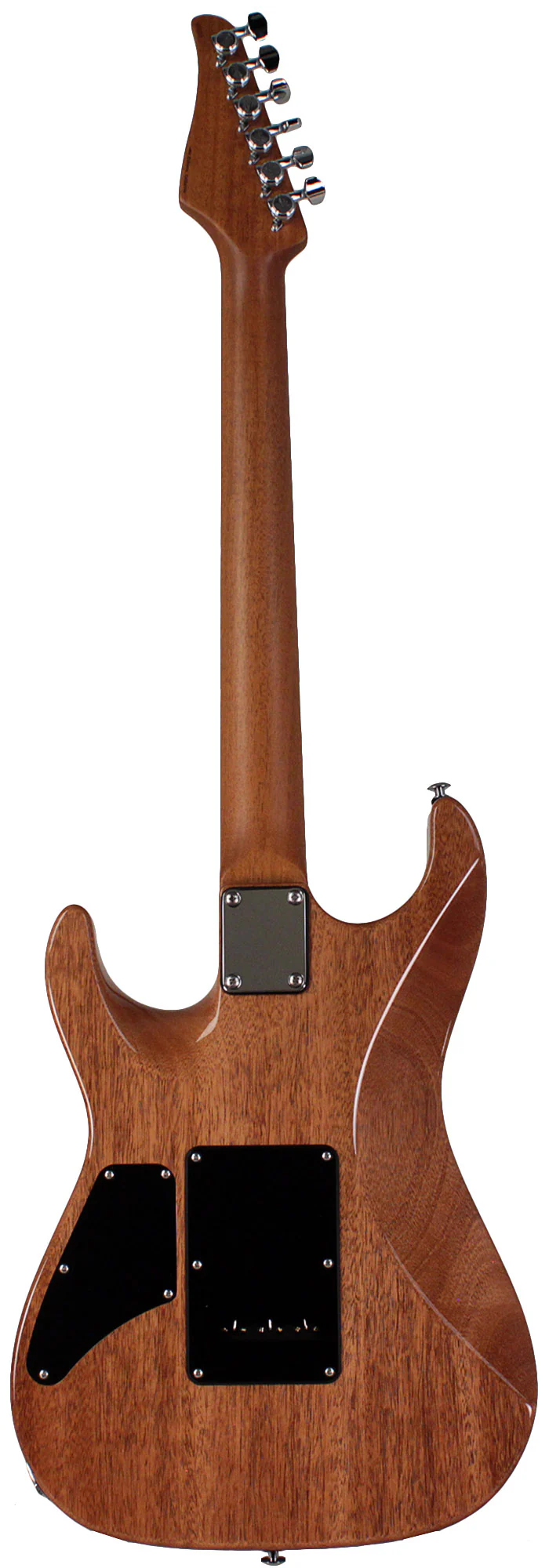 Suhr Select Standard Mahogany HH Guitar, Burl Suhr Burst - Image 7
