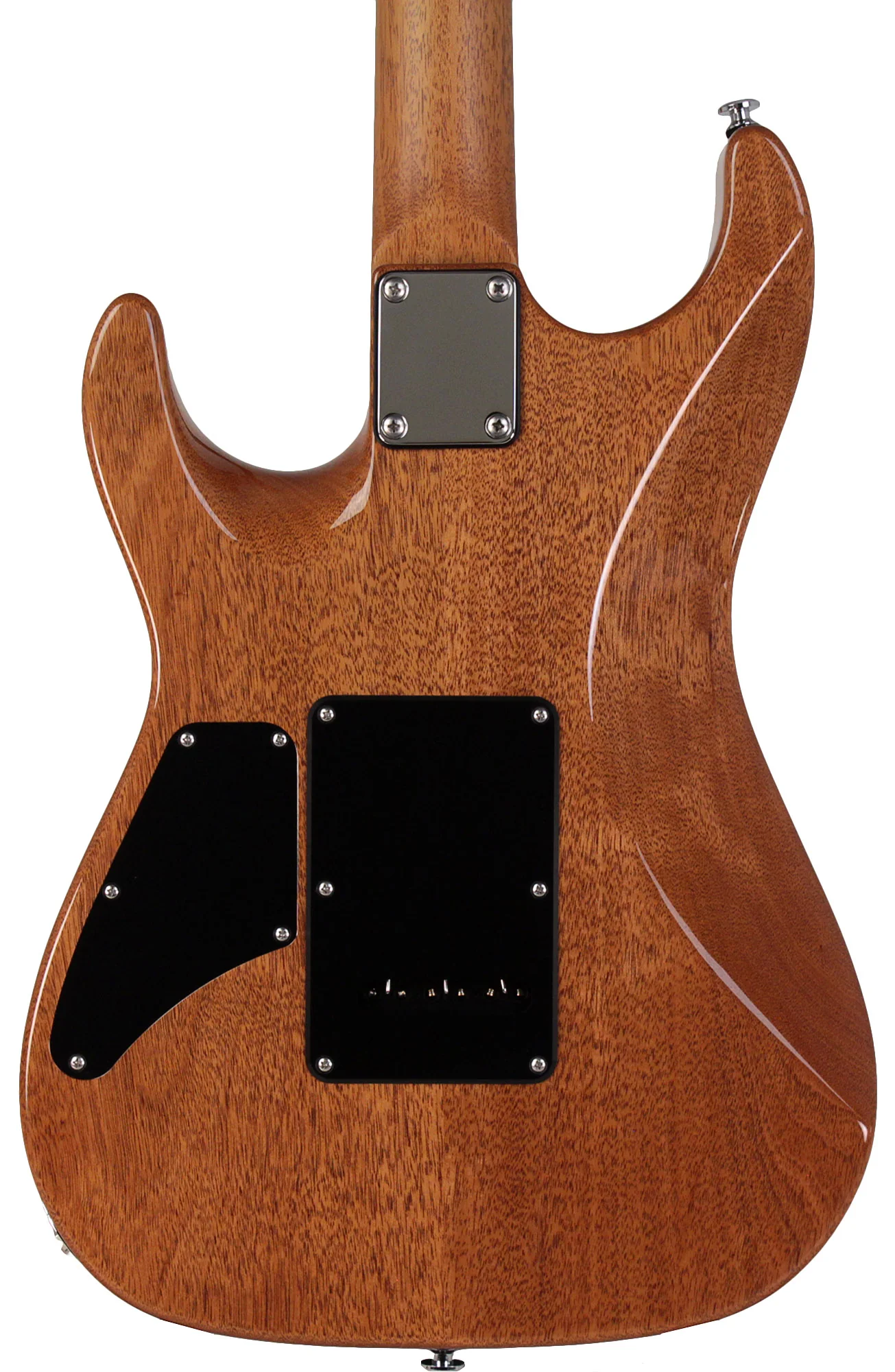 Suhr Select Standard Mahogany HH Guitar, Quilt Magenta Pink Stain - Image 7
