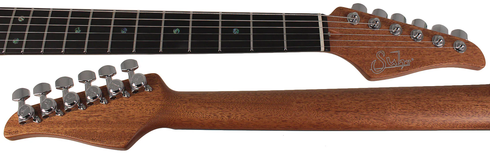 Suhr Select Standard Mahogany HH Guitar, Quilt Suhr Burst - Image 8